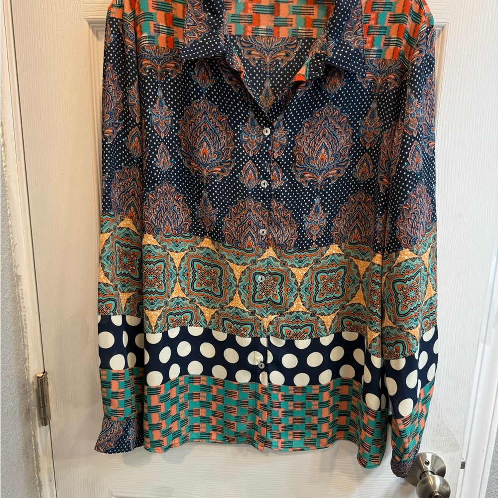 DR2 Multicolor Patterned Shirt
